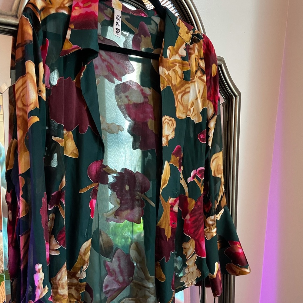 Rat and boa blouse